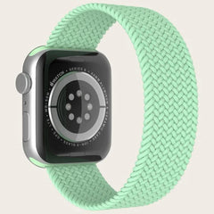Curea Ceas Apple Watch Braided Green Seria 5/6/7/8/9 Ultra MOFT