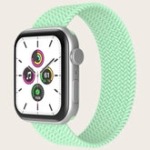 Curea Ceas Apple Watch Braided Green Seria 5/6/7/8/9 Ultra MOFT