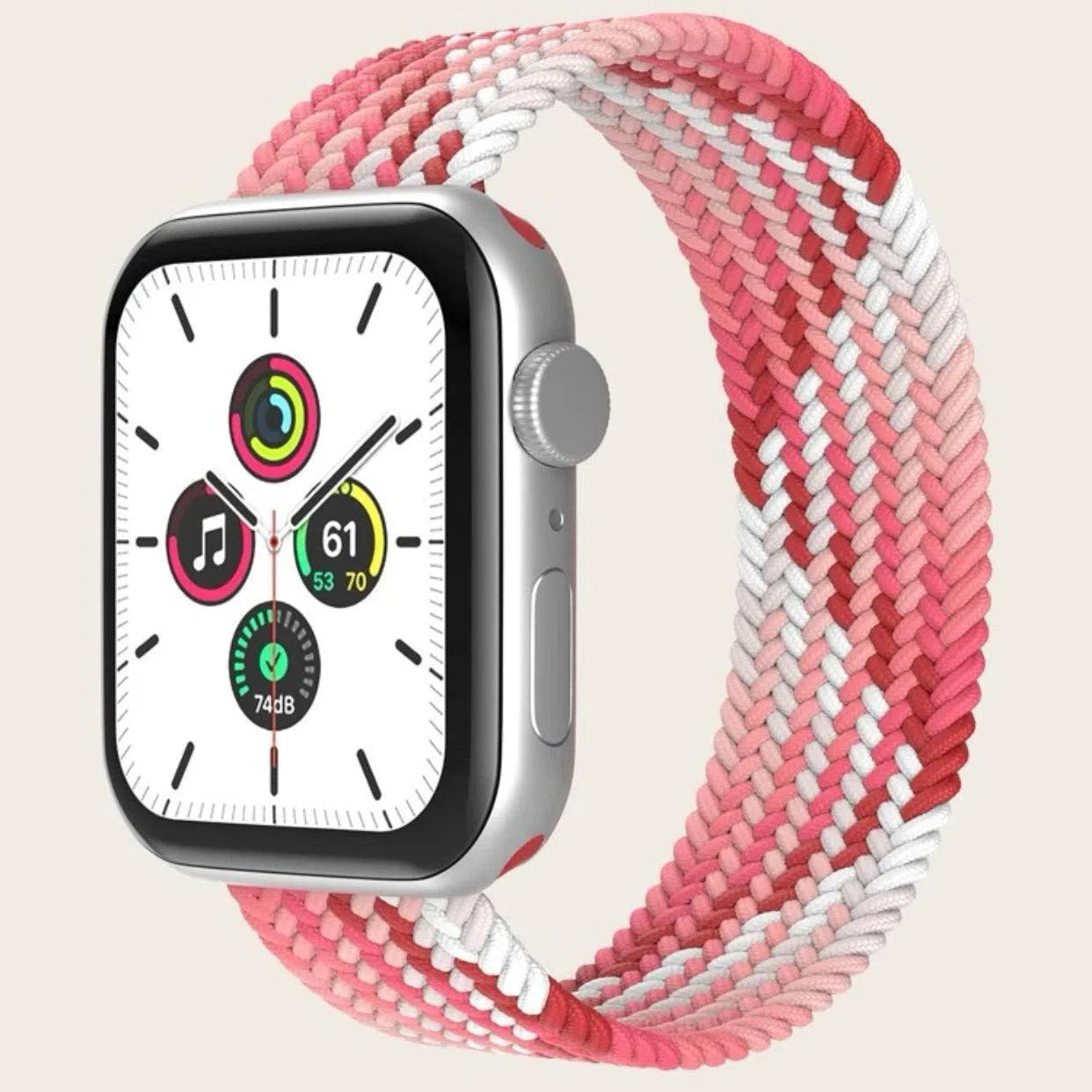 Curea Ceas Apple Watch Braided Multicolor Seria 5/6/7/8/9 Ultra MOFT