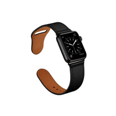 Curea Ceas Apple Watch Leather Black Seria 5/6/7/8/9 Ultra MOFT