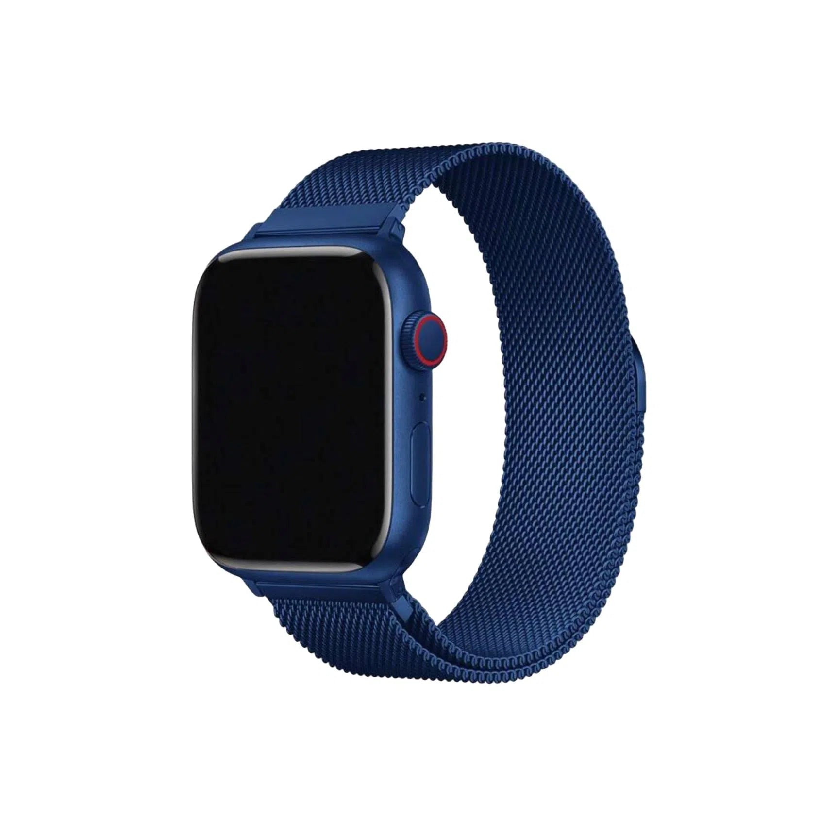 Curea Ceas Apple Watch Milanese Blue Seria 5/6/7/8/9 Ultra Metalica Anca's Store