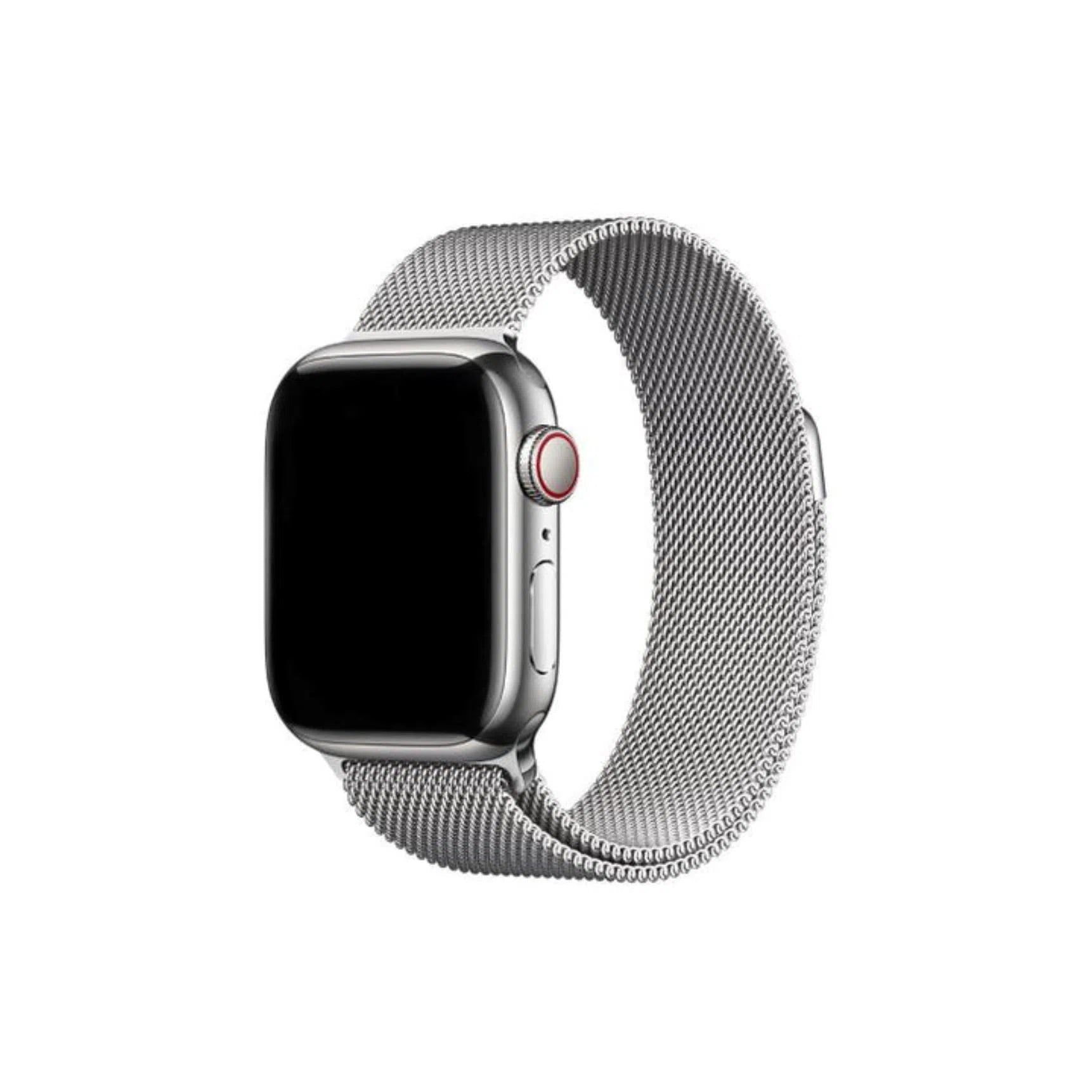 Curea Ceas Apple Watch Milanese Silver Seria 5/6/7/8/9 Ultra Metalica Anca's Store