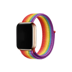 Curea Ceas Apple Watch Nylon Rainbow Seria 5/6/7/8/9 Ultra Anca's Store