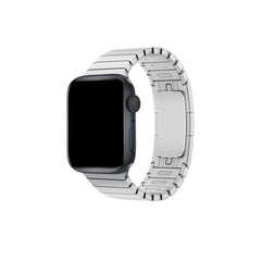 Curea Ceas Apple Watch Oțel Inoxidabil Silver Seria 5/6/7/8/9 Ultra Metalica Anca's Store