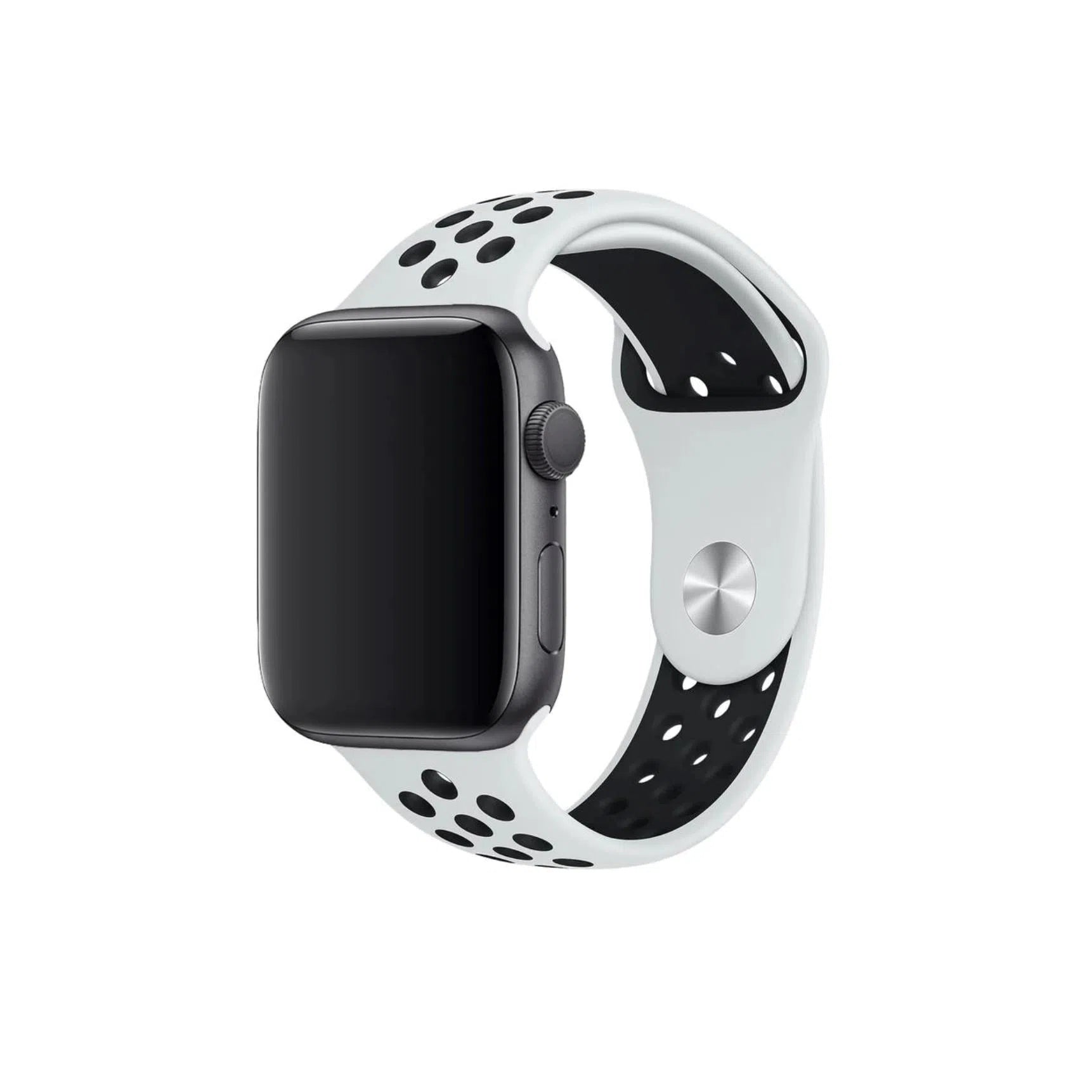 Curea Ceas Apple Watch Sport White Black Seria 5/6/7/8/9 Ultra MOFT
