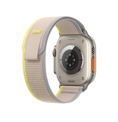 Curea Ceas Apple Watch Trail Yellow/Beige Seria 5/6/7/8/9 Ultra Anca's Store
