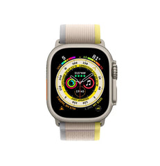 Curea Ceas Apple Watch Trail Yellow/Beige Seria 5/6/7/8/9 Ultra Anca's Store