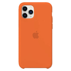 Husa Silicon pentru iPhone 11 Pro Max, Orange MOFT