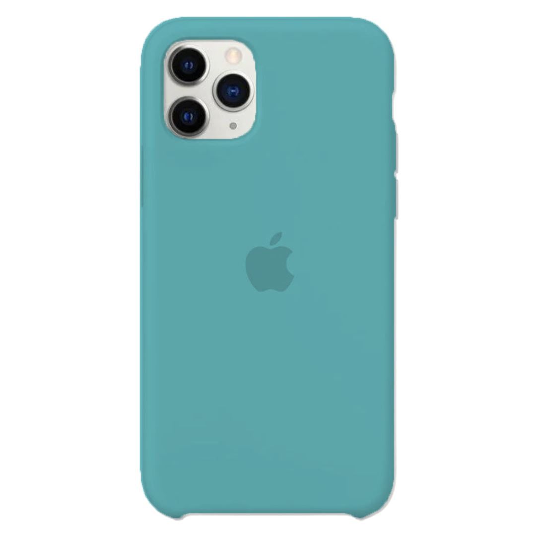 Husa Silicon pentru iPhone 11 Pro Max, Sea Blue MOFT