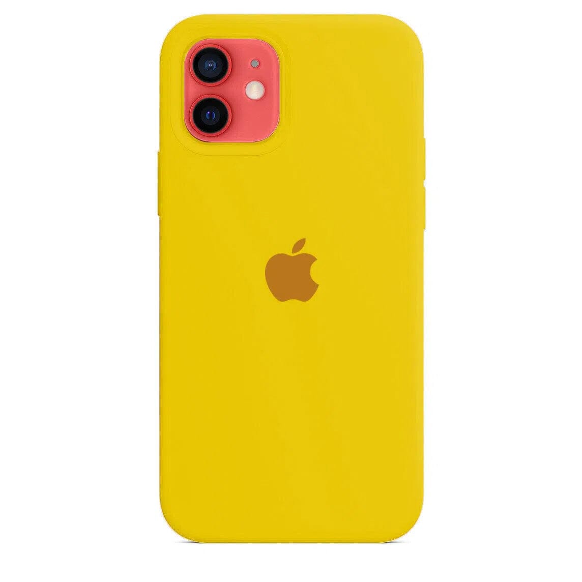 Husa Silicon pentru iPhone 12 Mini, Canary Yellow MOFT