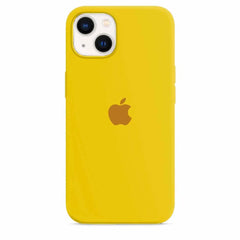 Husa Silicon pentru iPhone 14, Canary Yellow MOFT
