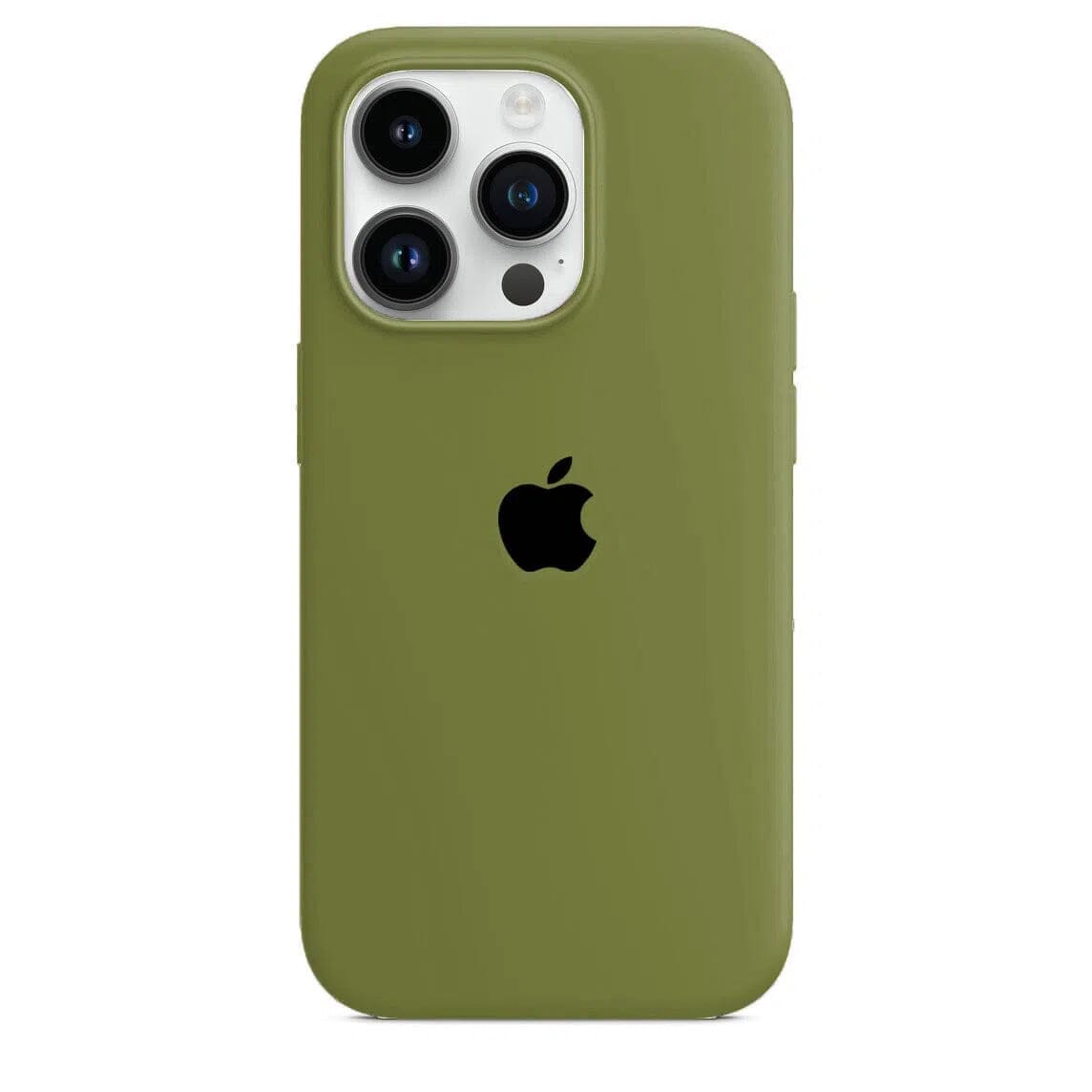 Husa Silicon pentru iPhone 14 Pro Max, Army Green MOFT