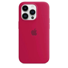 Husa Silicon pentru iPhone 14 Pro Max, Rose Red MOFT