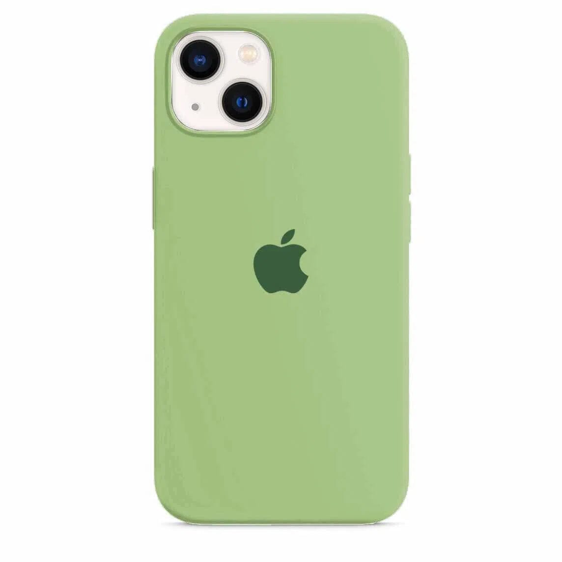 Husa Silicon pentru iPhone 15, Green MOFT