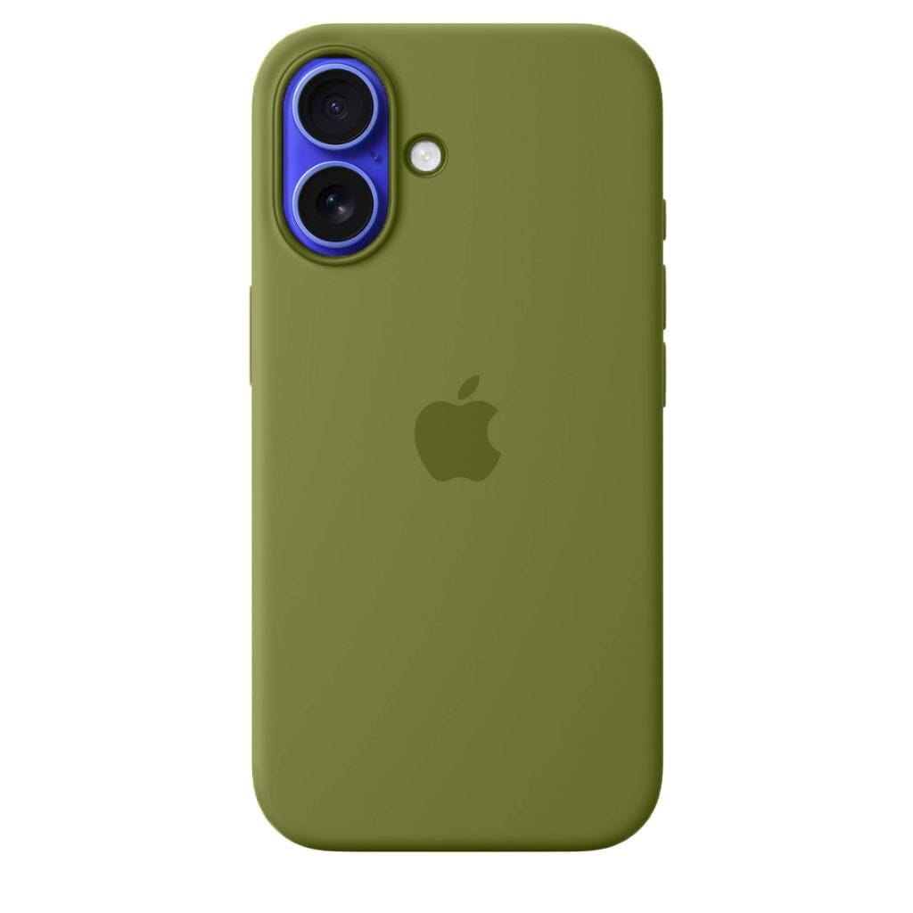 Husa Silicon pentru iPhone 16, Army Green MOFT