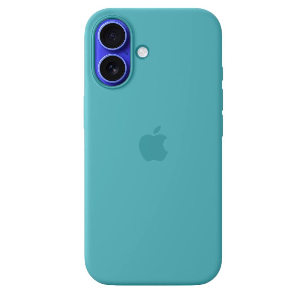 Husa Silicon pentru iPhone 16 Plus, Sea Blue MOFT