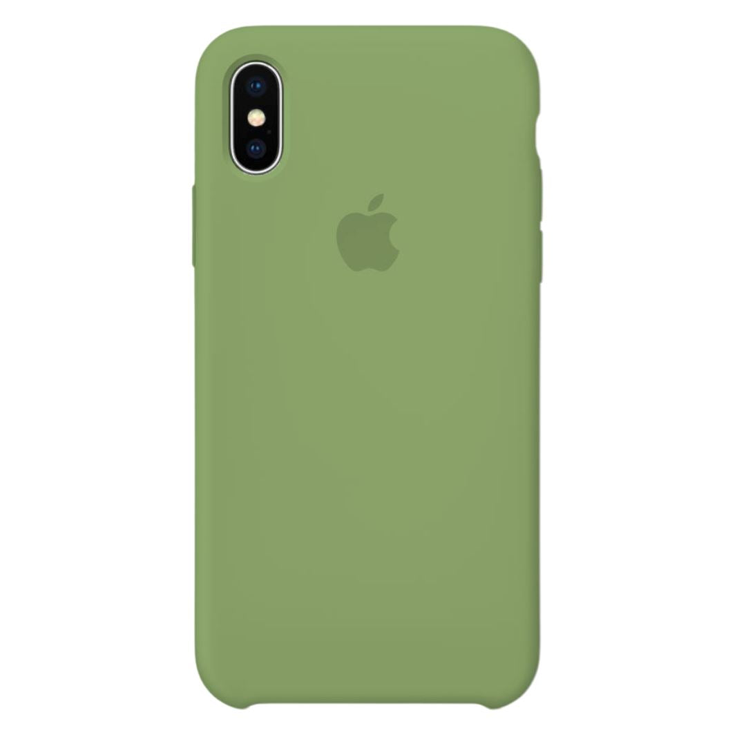 Husa Silicon pentru iPhone X, Green MOFT