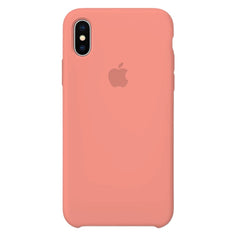 Husa Silicon pentru iPhone X, Peach MOFT