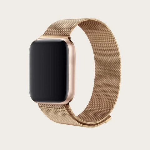 Curea Apple Watchband Milanese Gold Anca's Store 