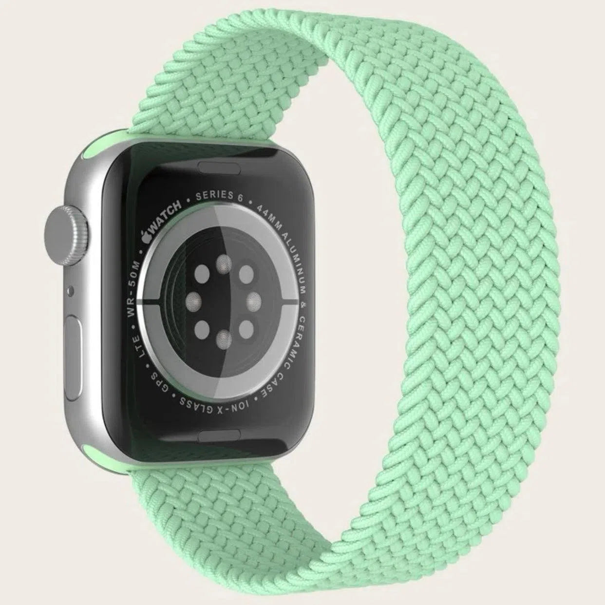 Curea Ceas Apple Watch Braided Green Seria 5/6/7/8/9 Ultra MOFT 