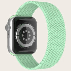 Curea Ceas Apple Watch Braided Green Seria 5/6/7/8/9 Ultra MOFT 