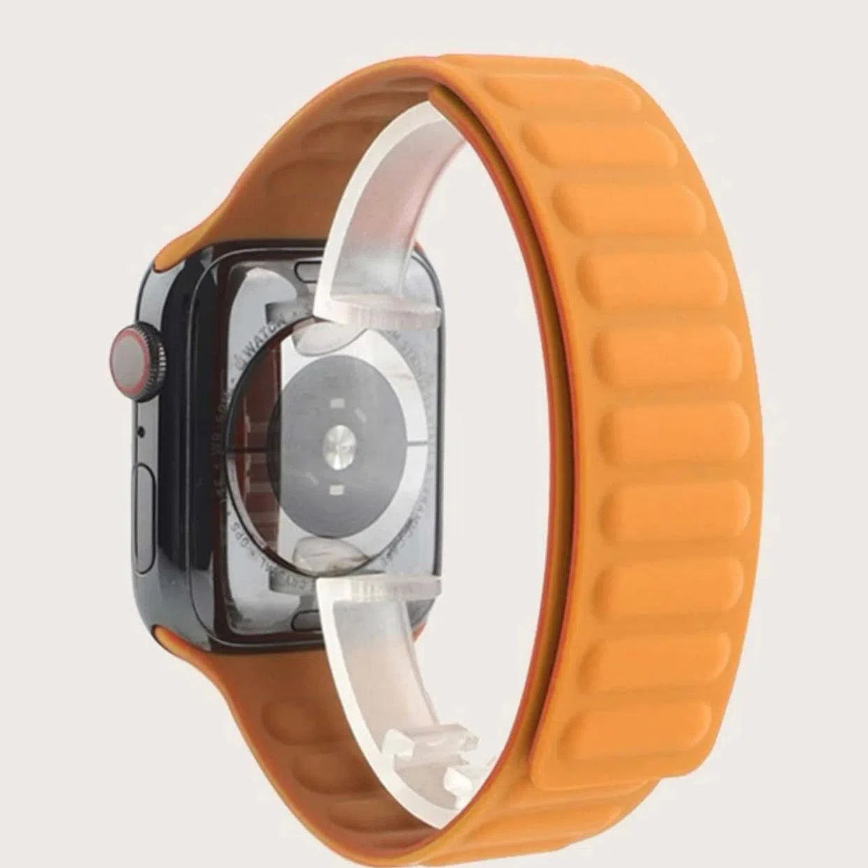 Curea Ceas Apple Watch California Silicone Yellow Seria 5/6/7/8/9 Ultra MOFT 