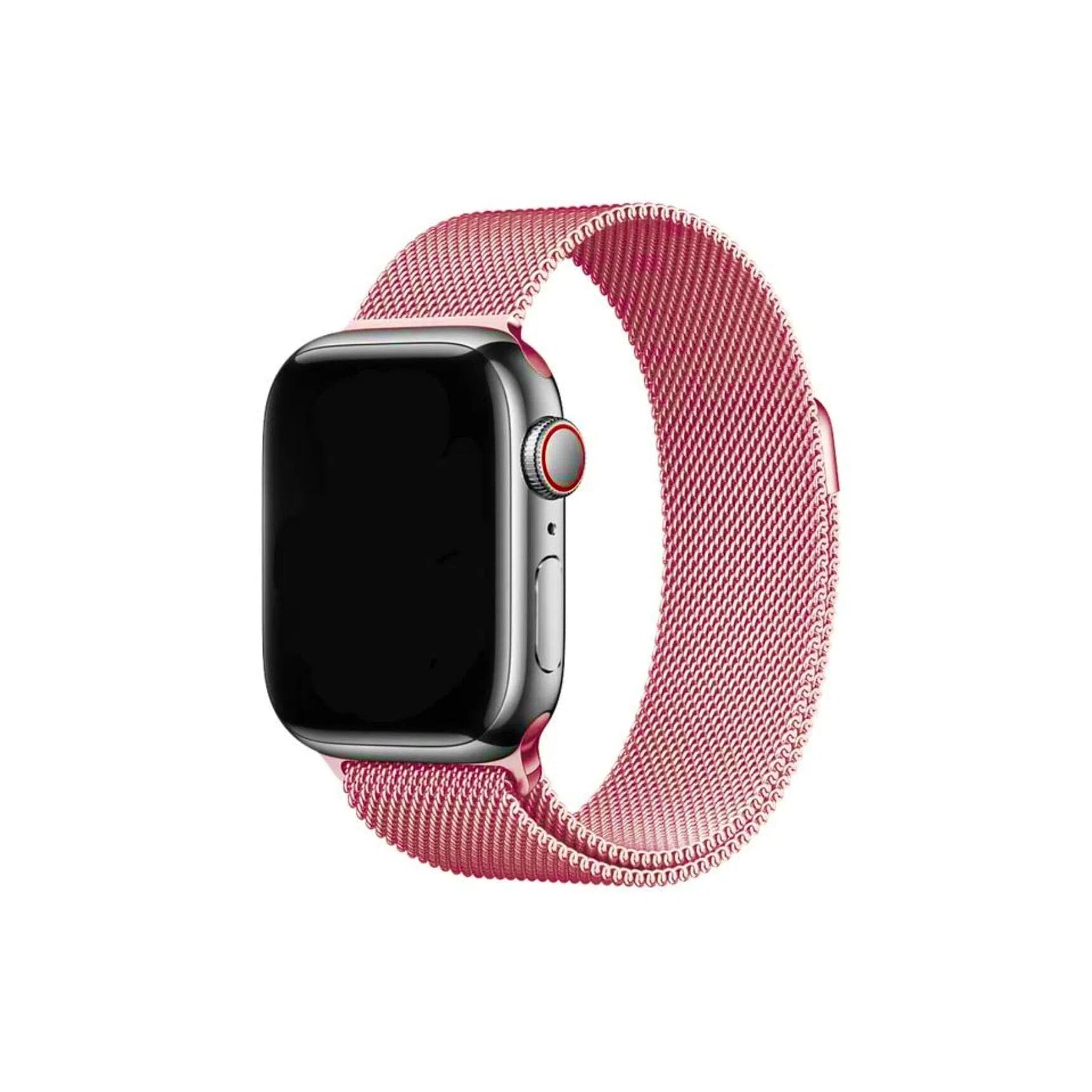 Curea Ceas Apple Watch Milanese Pink Gold Seria 5/6/7/8/9 Ultra Metalica Anca's Store 