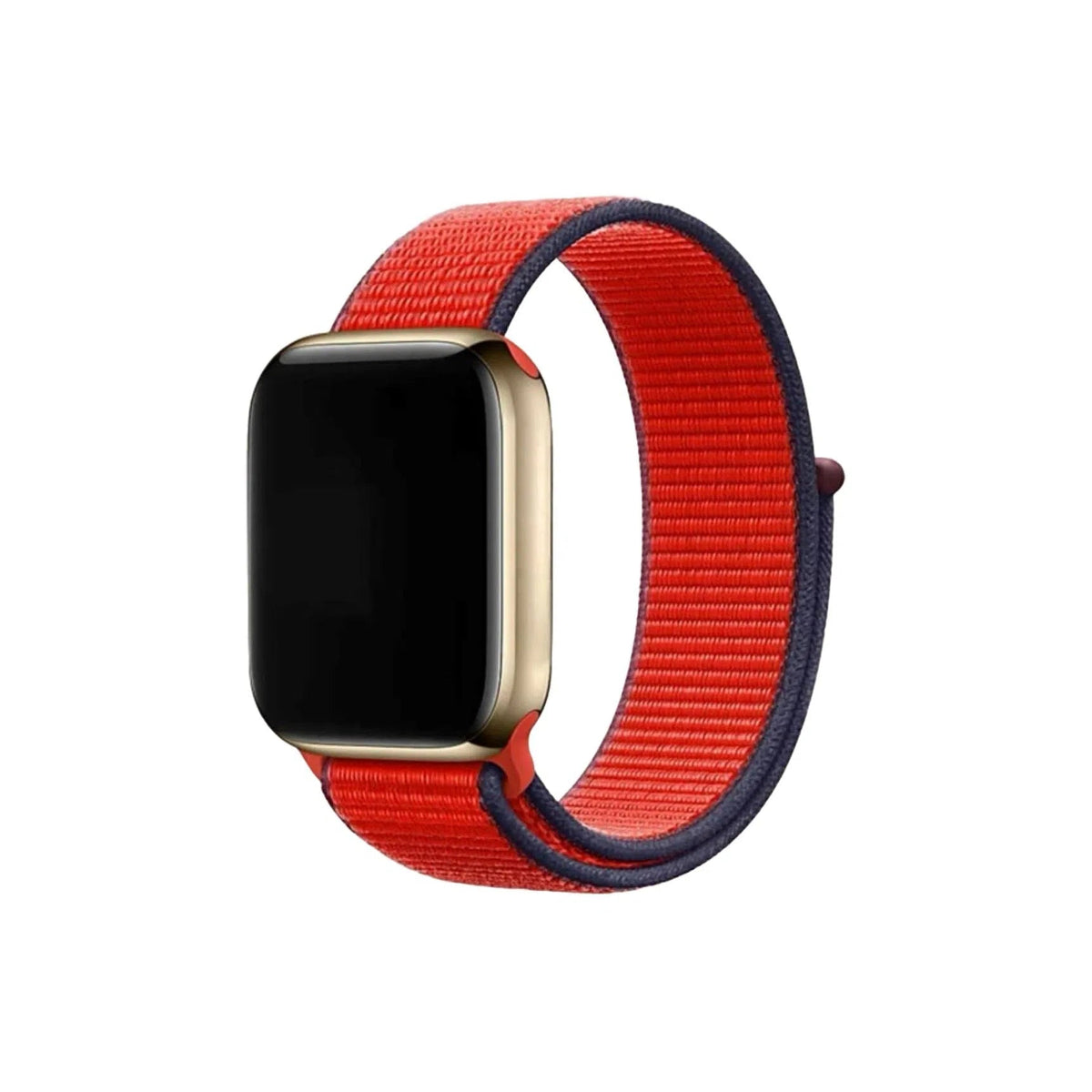 Curea Ceas Apple Watch Nylon Red Wood Seria 5/6/7/8/9 Ultra Anca's Store 