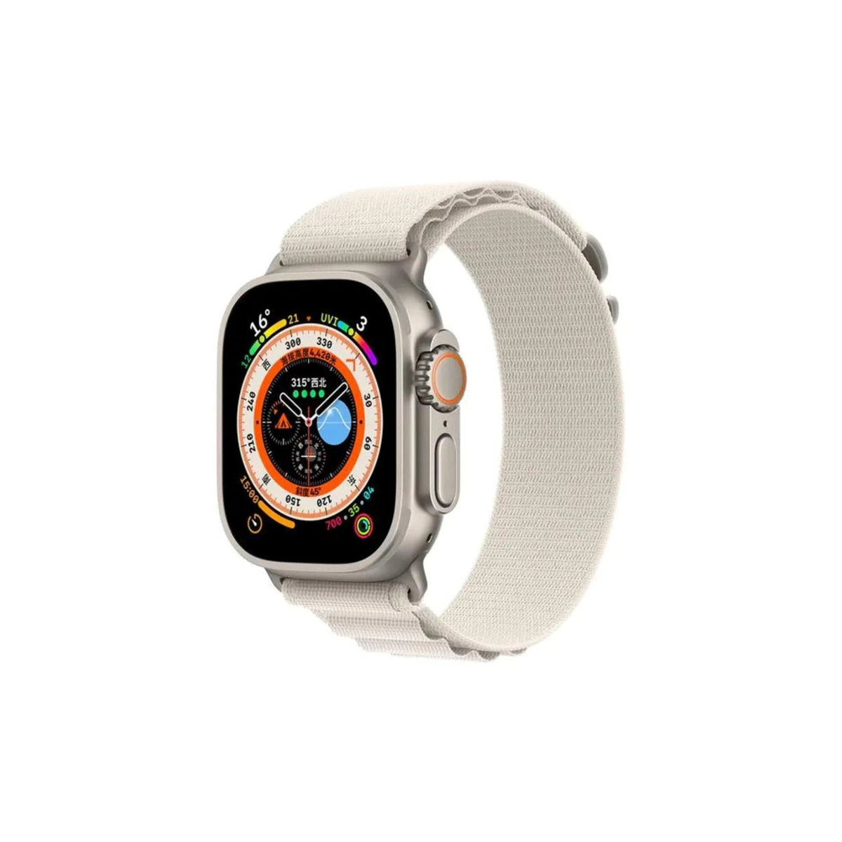 Curea Ceas Apple Watch Silicone Alpine Starlight Seria 5/6/7/8/9 Ultra MOFT 