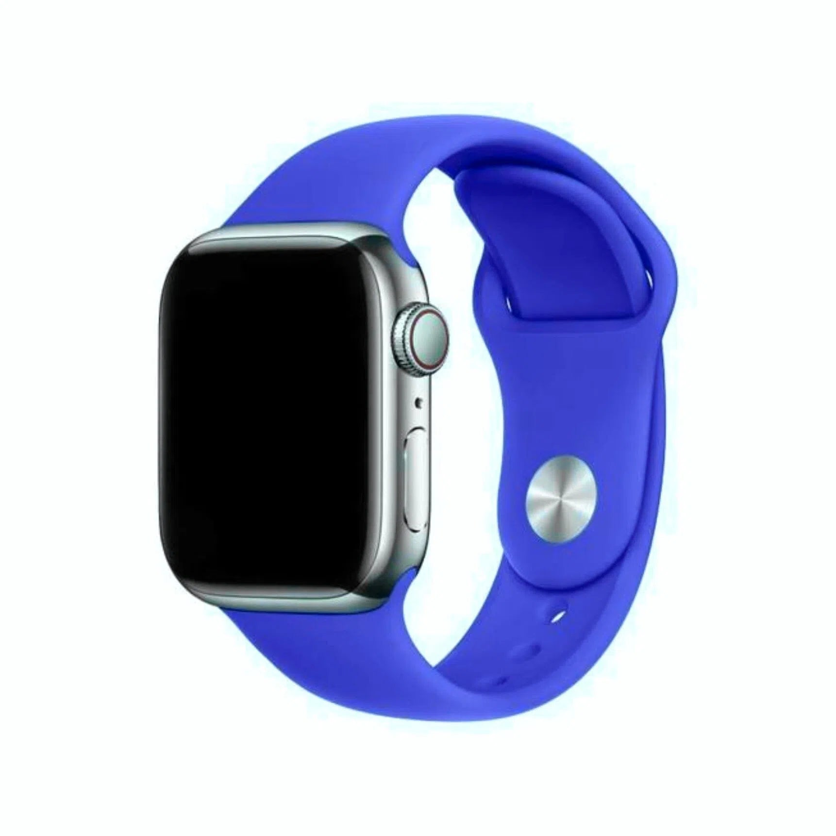 Curea Ceas Apple Watch Silicone Flash Blue Seria 5/6/7/8/9 Ultra Anca's Store 