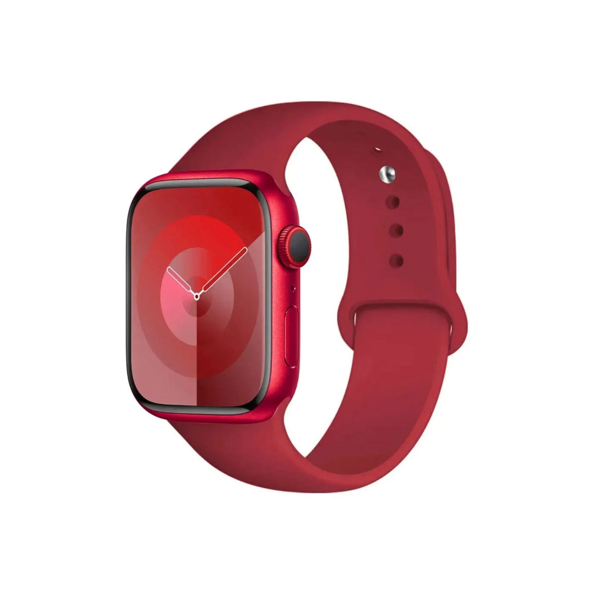 Curea Ceas Apple Watch Silicone Rose Red Seria 5/6/7/8/9 Ultra Anca's Store 