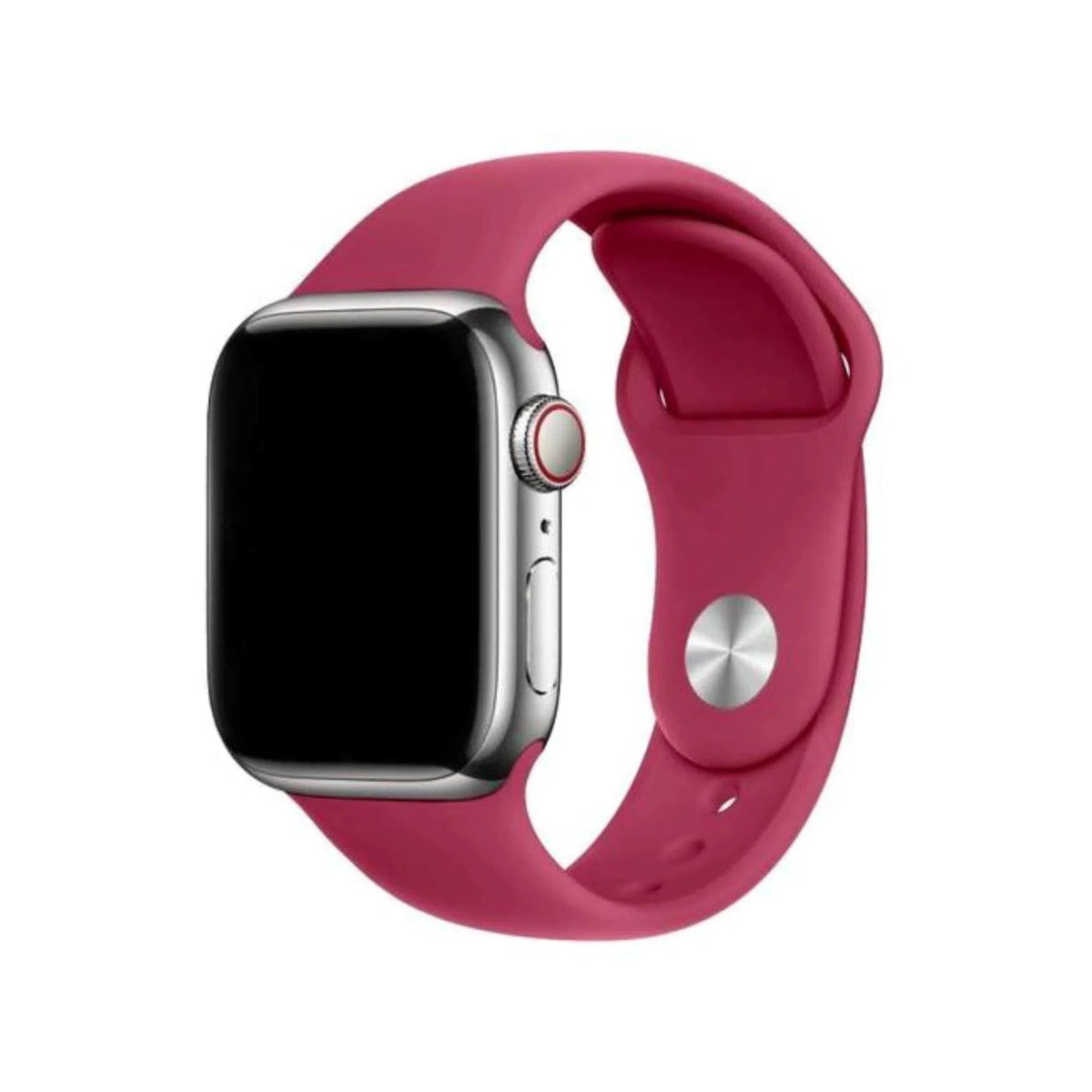 Curea Ceas Apple Watch Silicone Rose Red Seria 5/6/7/8/9 Ultra Anca's Store 