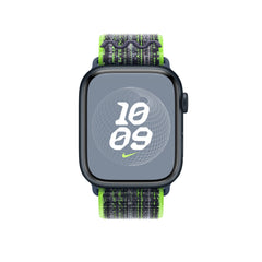 Curea Ceas Apple Watch Sport Nike Bright Green/Blue MOFT 