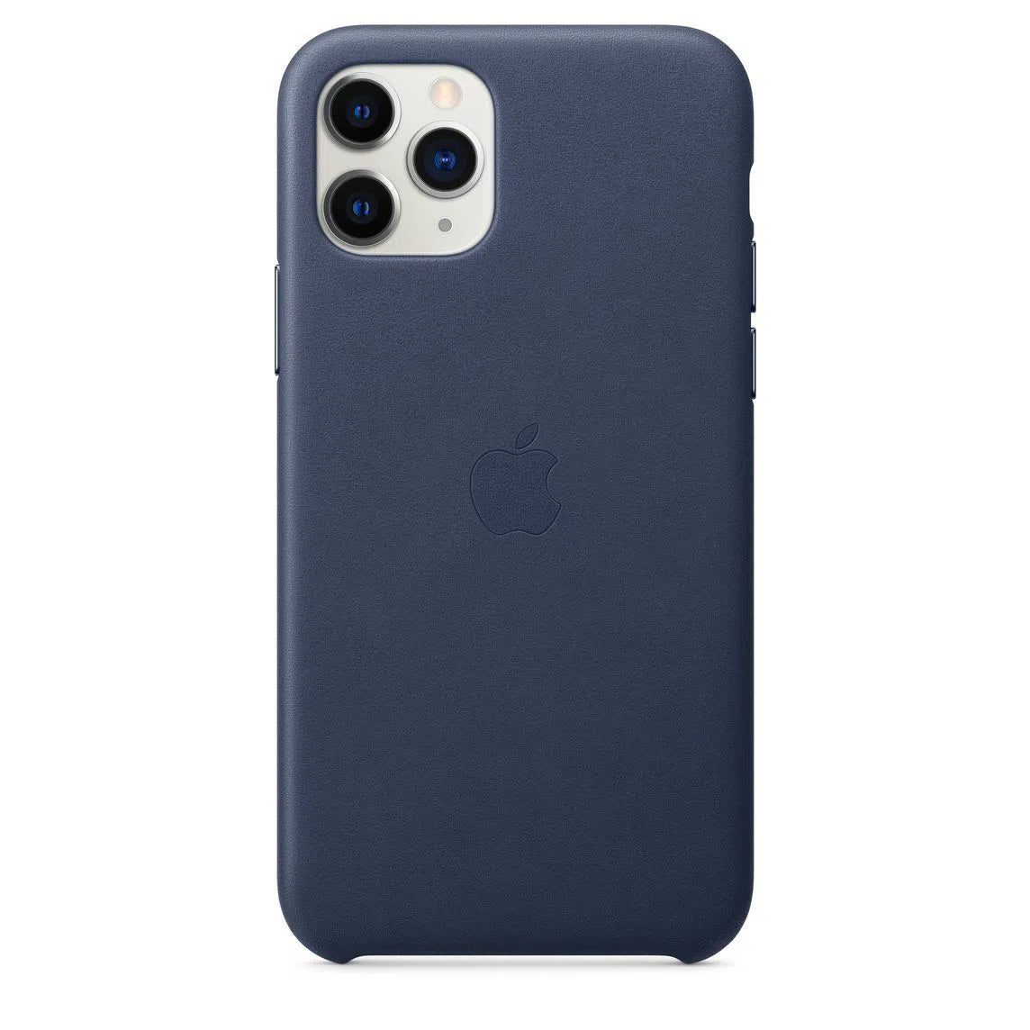 Husa Apple Leather Case Midnight Blue MOFT 