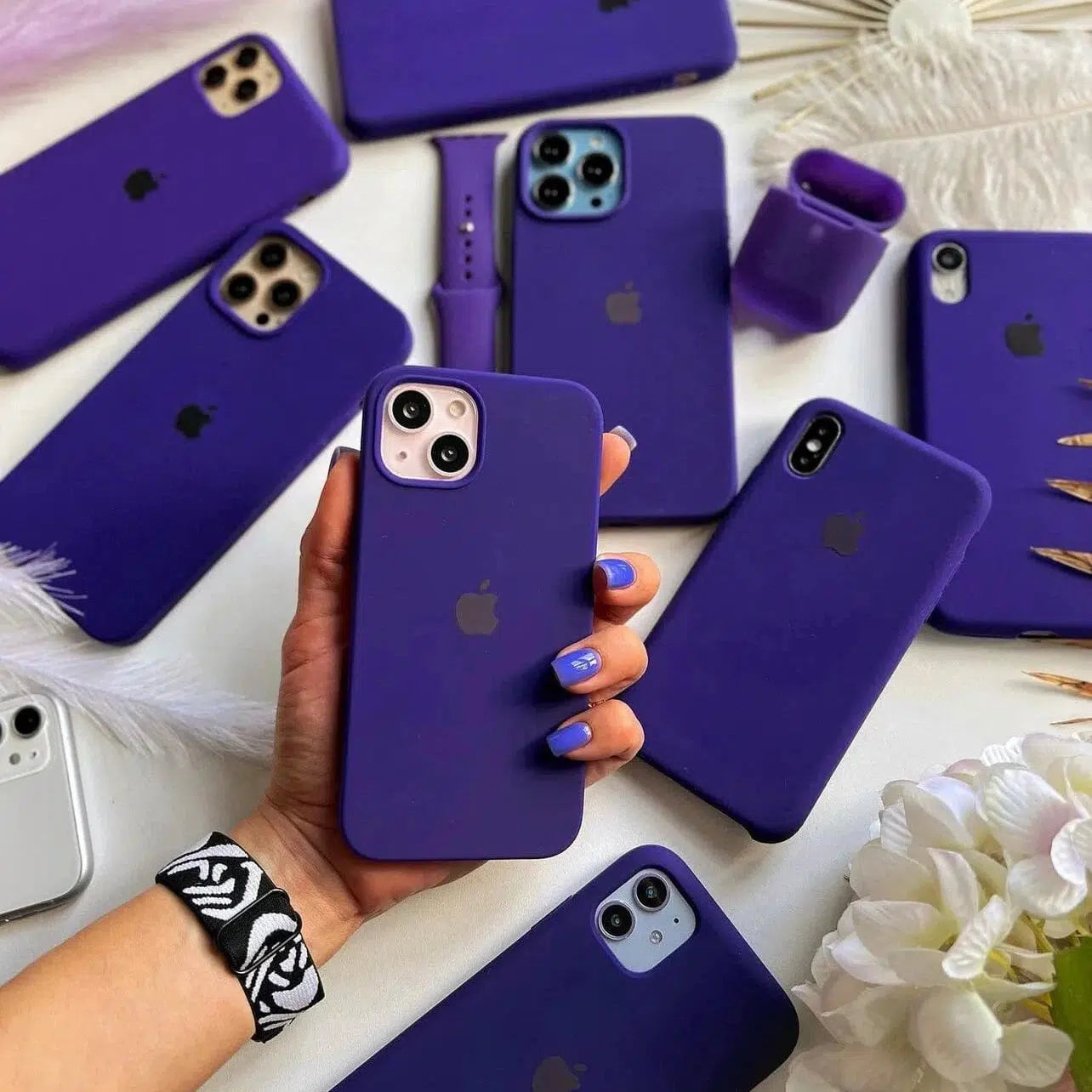 Husa Apple Silicone Case Ultraviolet iPhone Anca's Store 