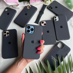 Husa iPhone Apple Silicone Case Cocoa Black iPhone Anca's Store 