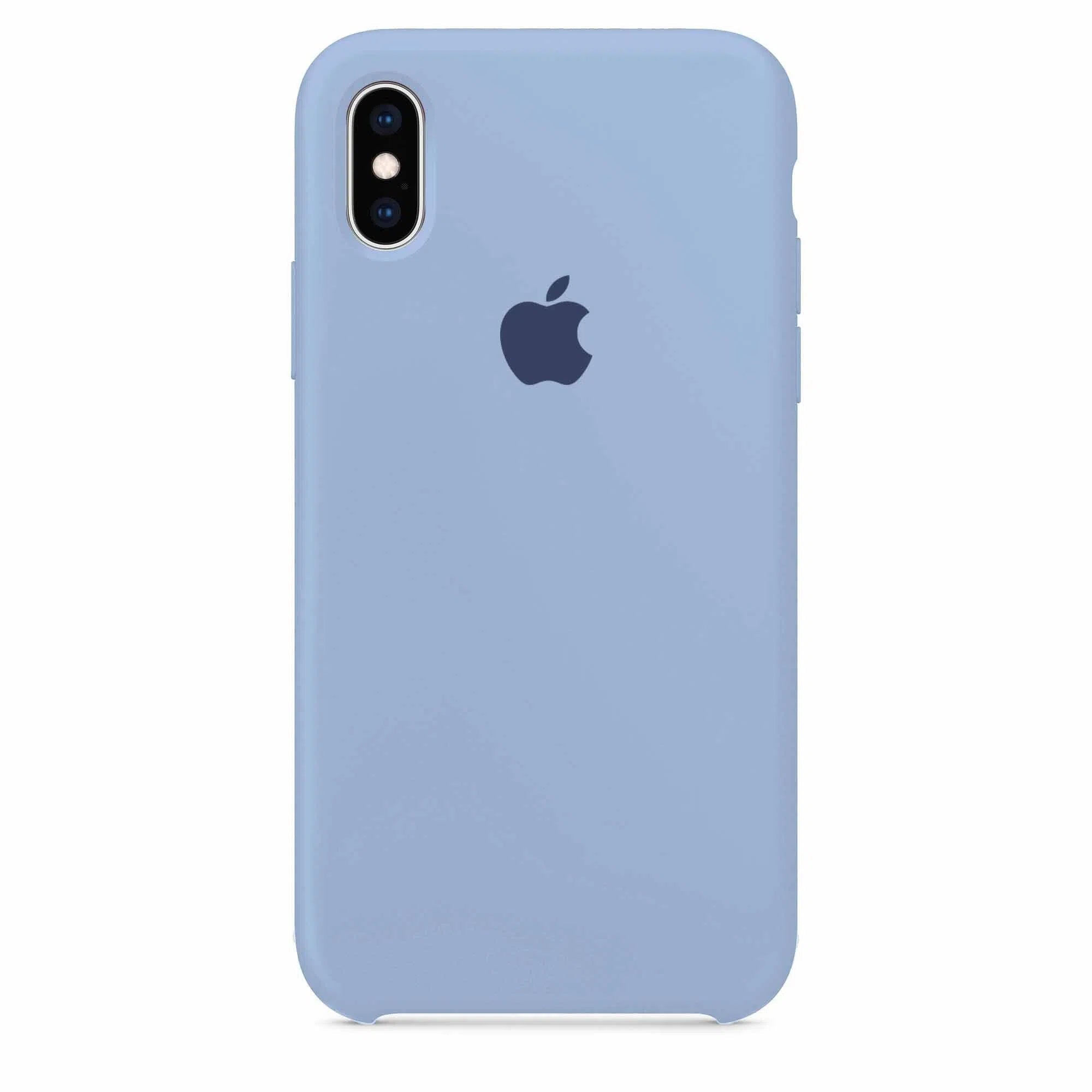 Husa iPhone Silicone Case Baby Blue (Albastru) Anca's Store X/Xs 