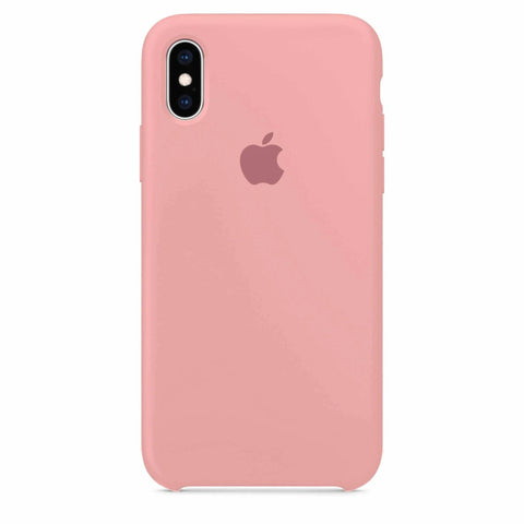 Husa iPhone Silicone Case Baby Pink (Roz) Anca's Store X/Xs 