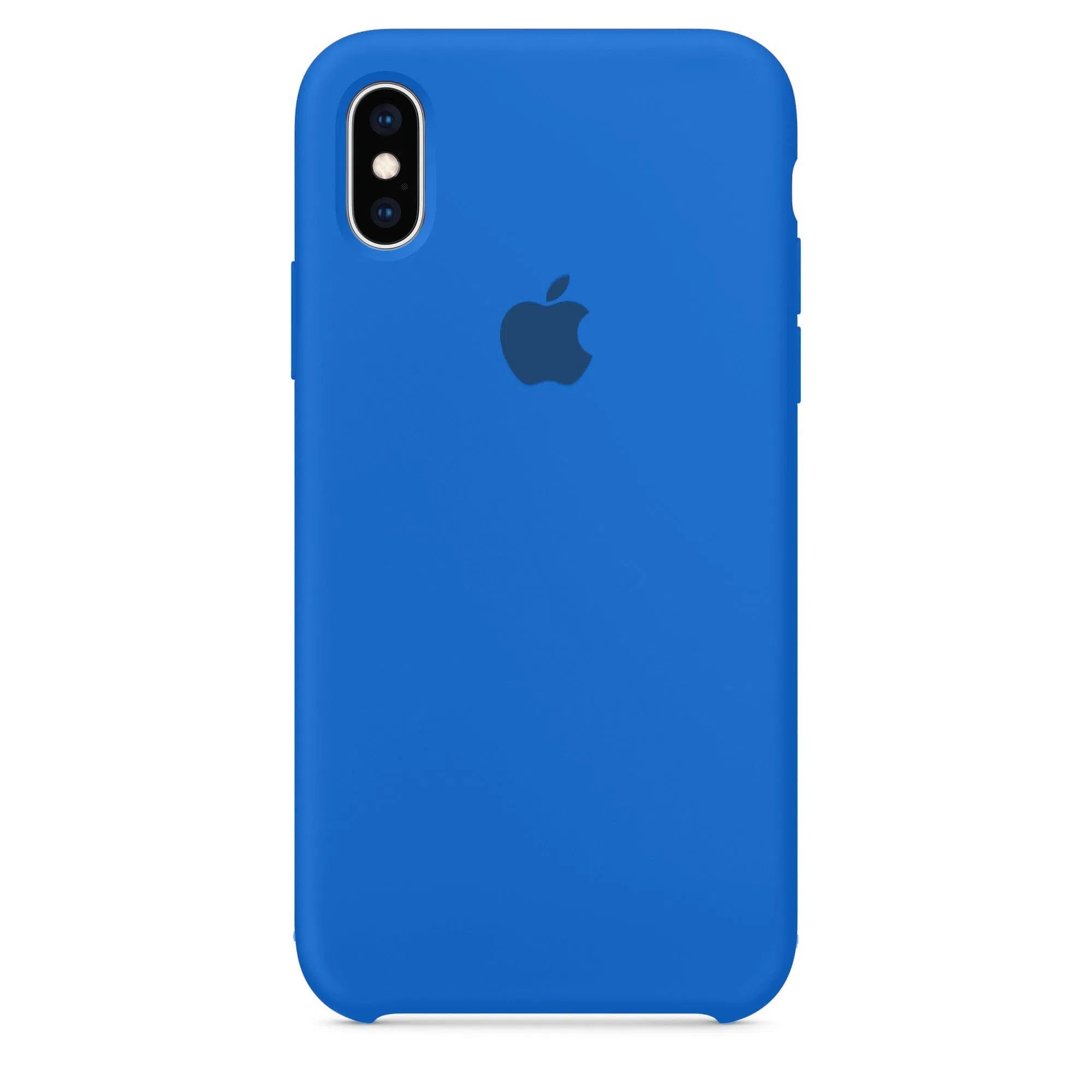 Husa iPhone Silicone Case Blue Cobalt (Albastru) Anca's Store X/Xs 