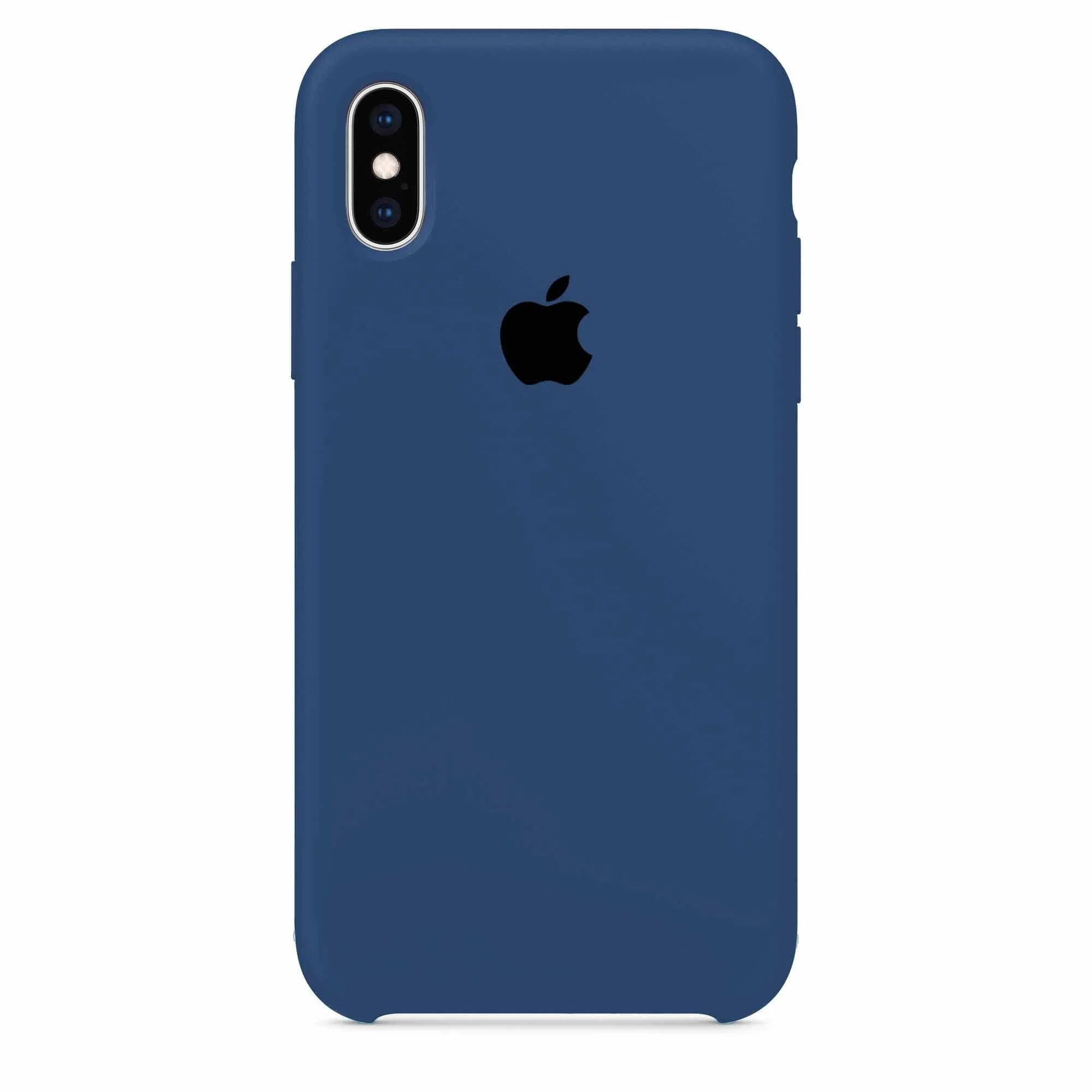 Husa iPhone Silicone Case Blue Jeans (Albastru) Anca's Store X/Xs 