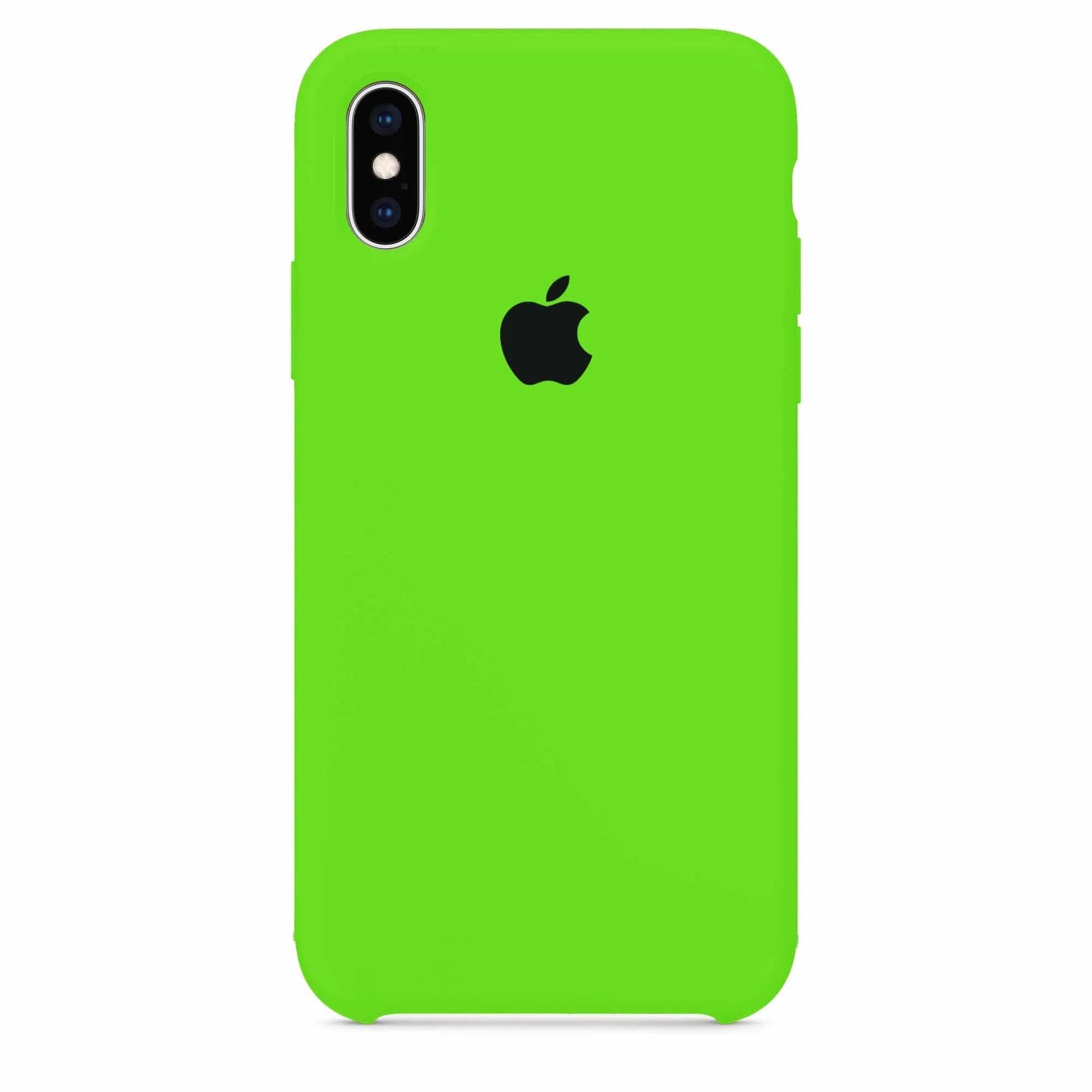 Husa iPhone Silicone Case Crazy Green (Verde) Anca's Store X/Xs 