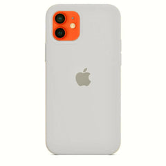 Husa iPhone Silicone Case Cream (Crem) Anca's Store 12mini 