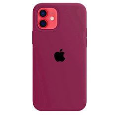 Husa iPhone Silicone Case Dark Rose (Burgundy) Anca's Store 12mini 