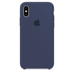 Husa iPhone Silicone Case Navy Blue (Albastru) Anca's Store X/Xs 