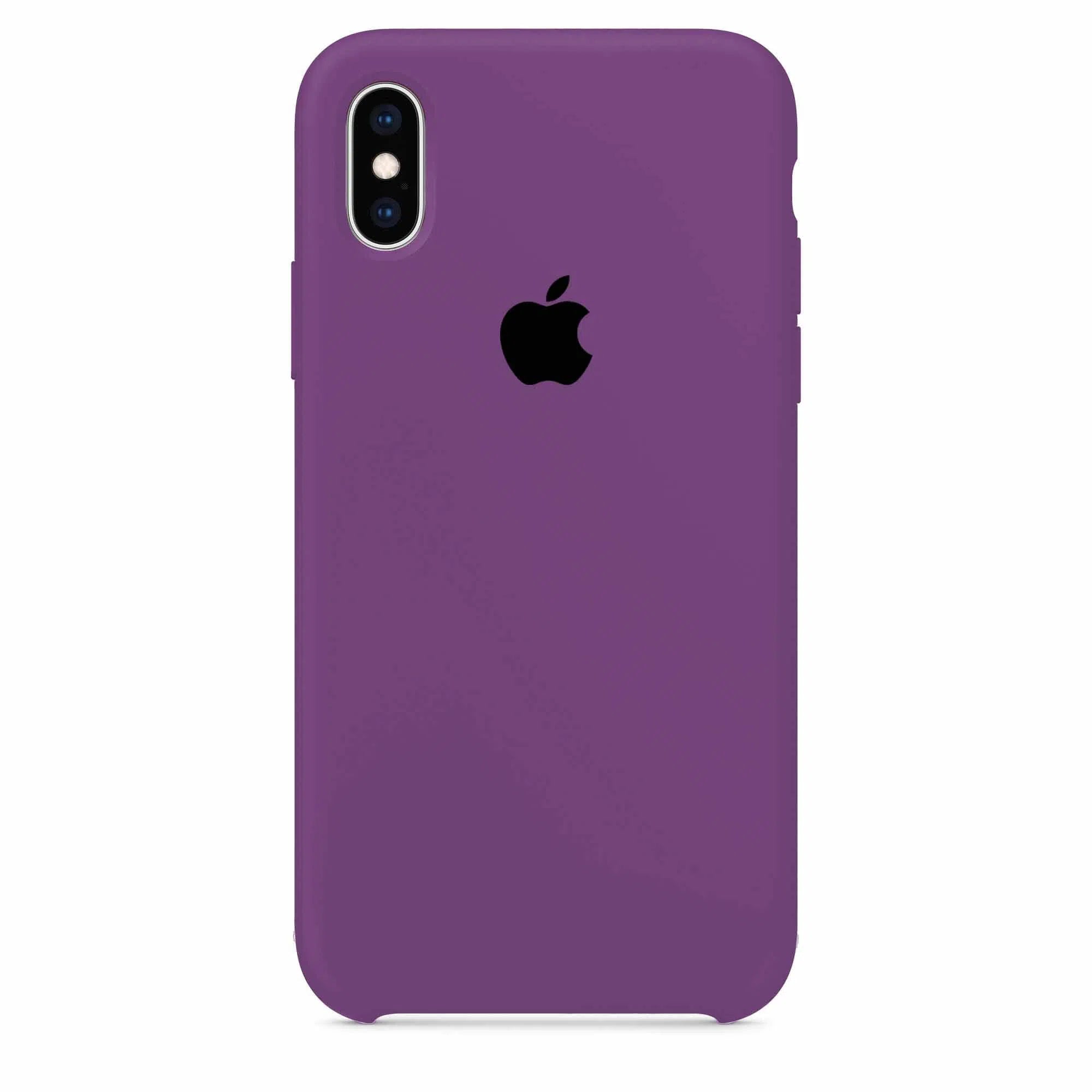 Husa iPhone Silicone Case New Purple (Mov) Anca's Store X/Xs 