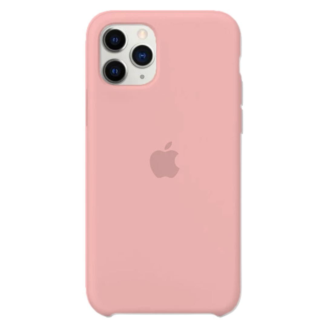 Husa Silicon pentru iPhone 11 Pro, Baby Pink MOFT 