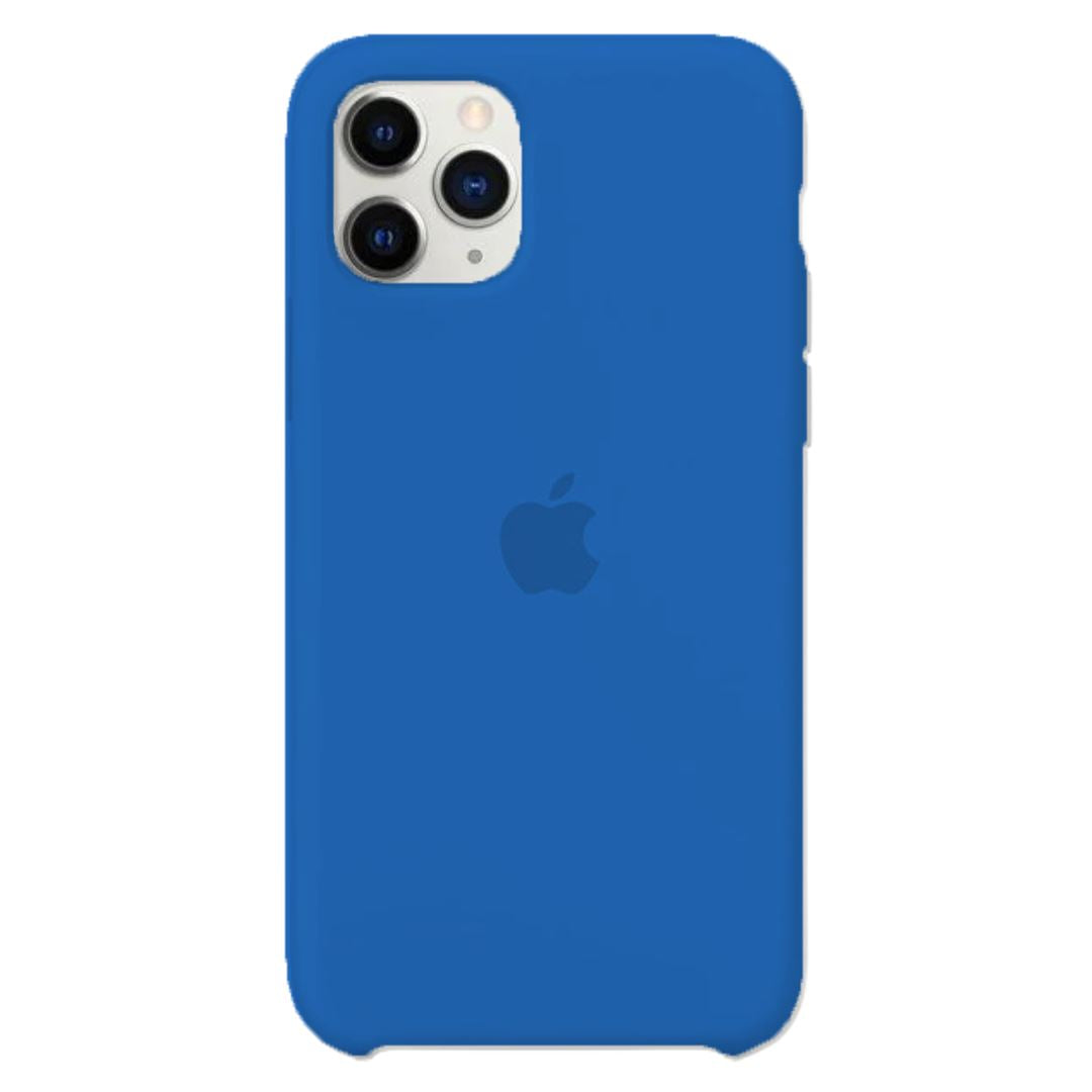 Husa Silicon pentru iPhone 11 Pro, Blue Cobalt MOFT 