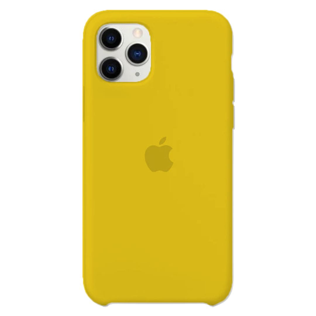 Husa Silicon pentru iPhone 11 Pro, Canary Yellow MOFT 