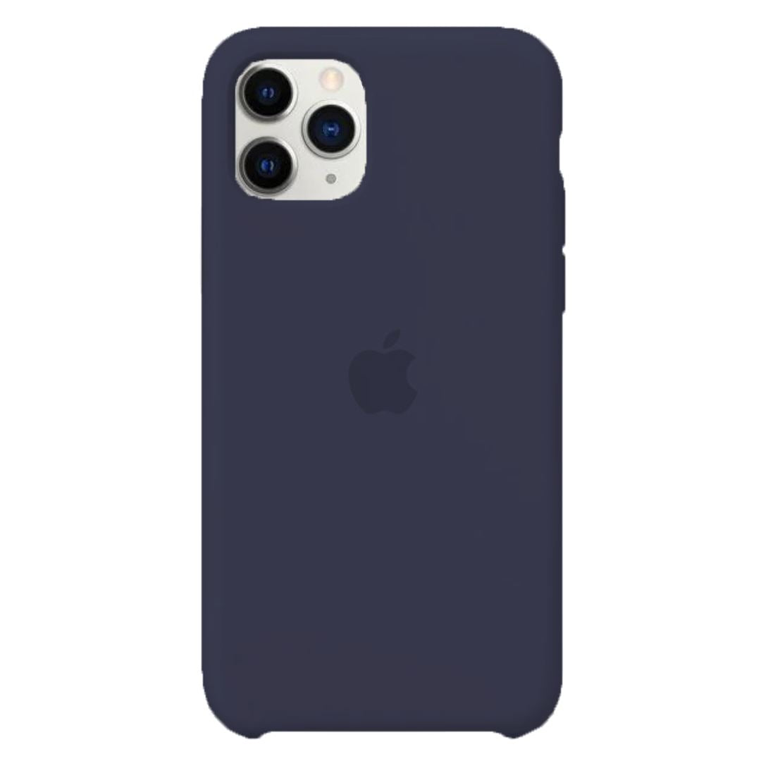 Husa Silicon pentru iPhone 11 Pro Max, Midnight Blue MOFT 