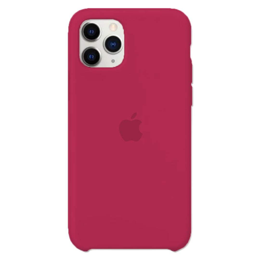 Husa Silicon pentru iPhone 11 Pro Max, Rose Red MOFT 